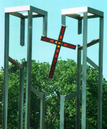 9-11 Memorial in Holy Cross Cemetery, N. Arlington, NJ