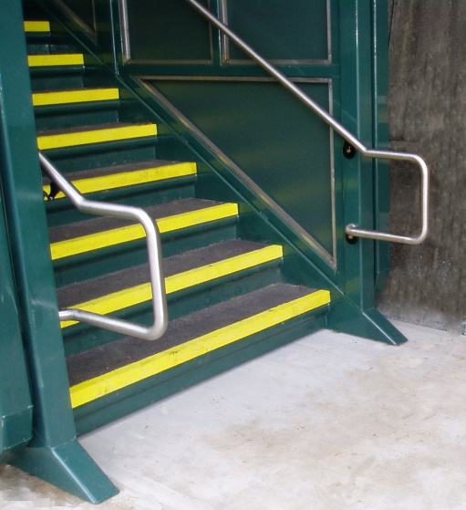 Hand Rails with Required Rail
